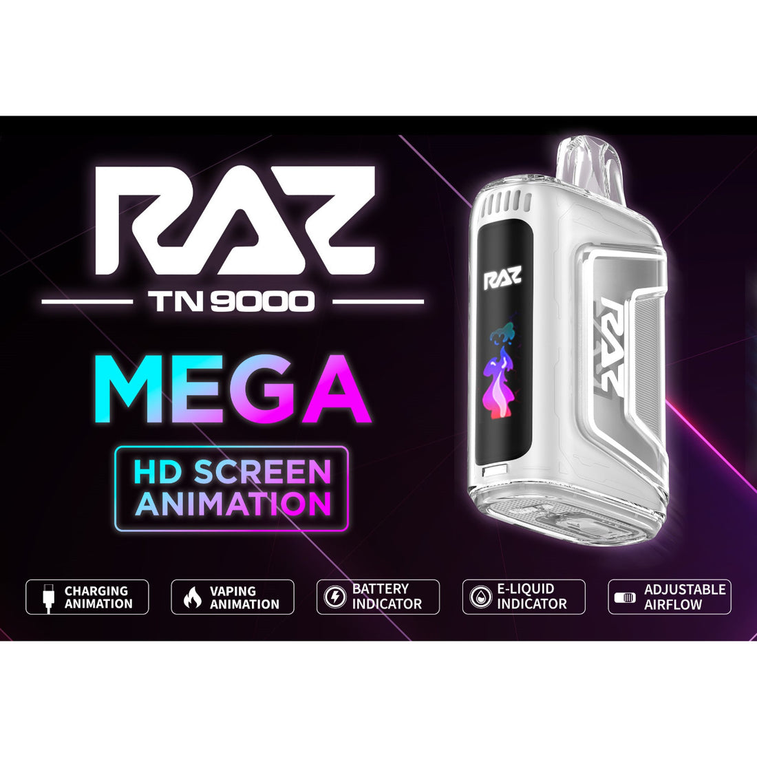 RAZ TN9000 9000 Puffs Disposable