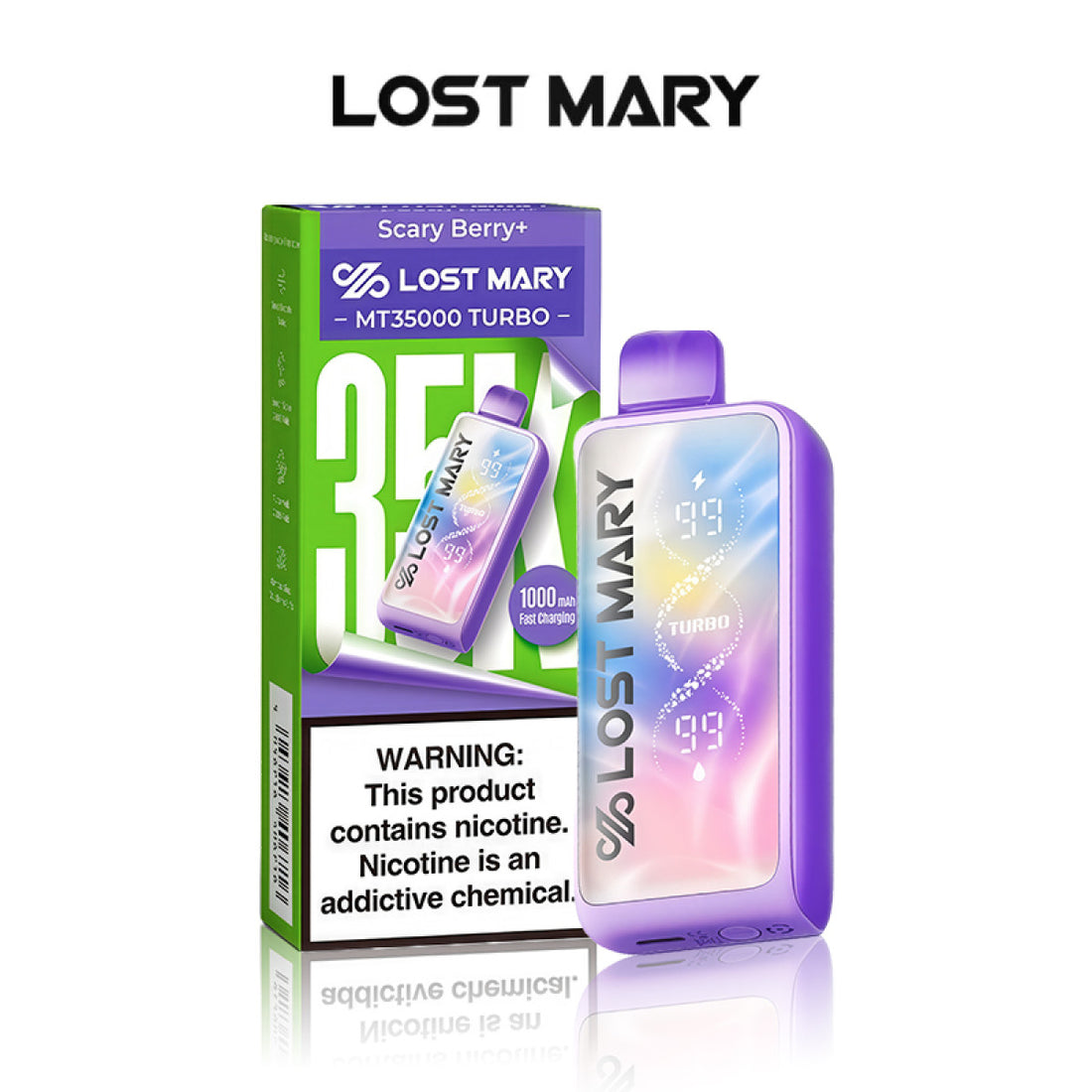 LOST MARY MT35000 TURBO DISPOSABLE VAPE 5CT/DISPLAY